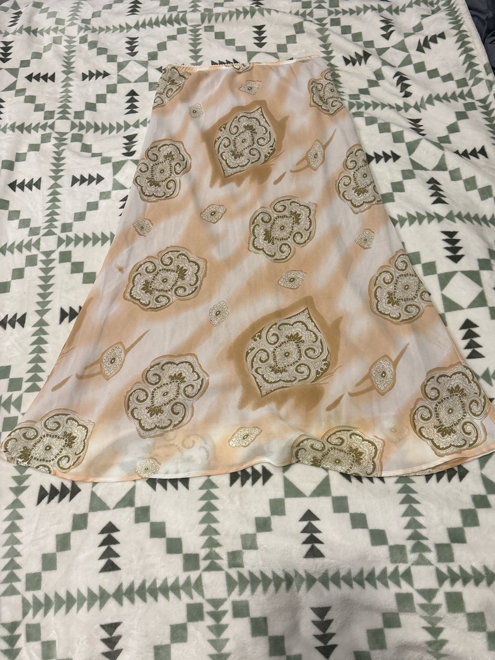 Maira Gabrielle Paisley A-Line Skirt